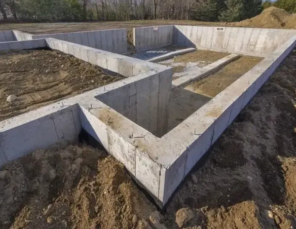 Ленточный фундамент для строительства частного дома